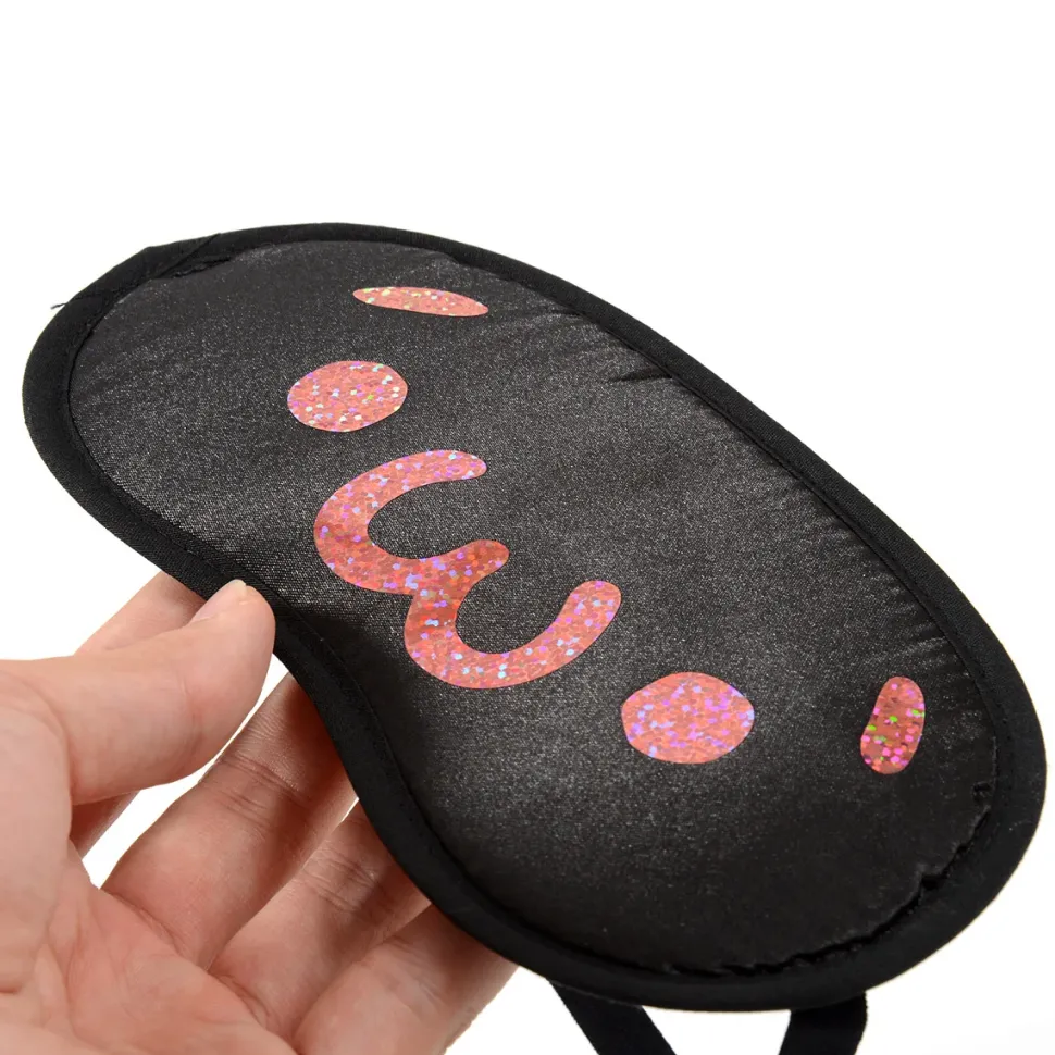 Kaomoji Color Eye Masks - Shobon