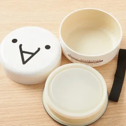 Kaomoji-kun Two-Tier Bento Boxes