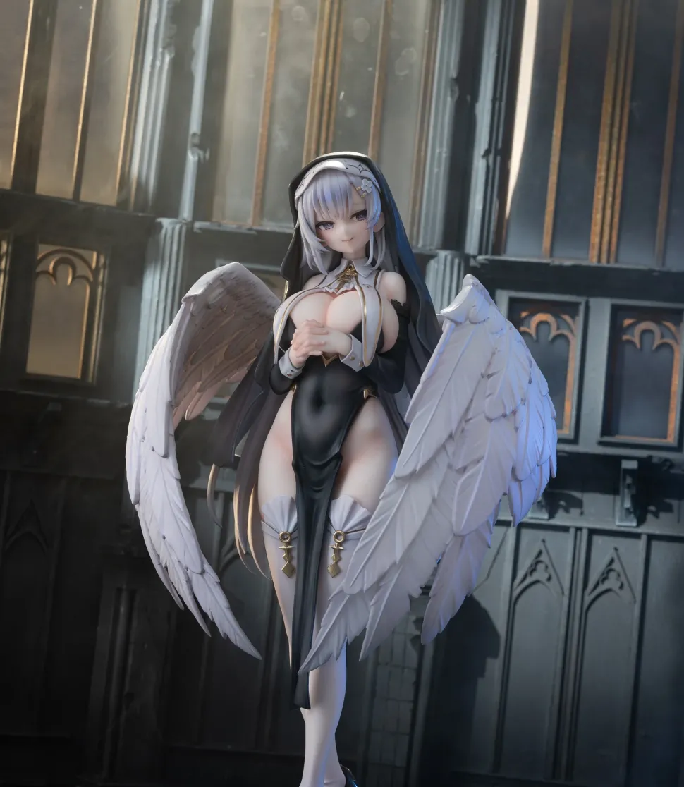 Kawa Design Simao Illustration Angel Sister Holy Wing Standard Edition 1/6 Scale Figure