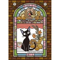 Kiki's Delivery Service Jiji Tending the Store Art Crystal Jigsaw Puzzle