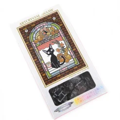 Kiki's Delivery Service Jiji Tending the Store Art Crystal Jigsaw Puzzle