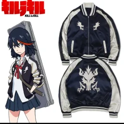 Kill la Kill Ryuko Matoi Embroidery Souvenir Jacket