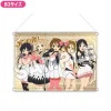K-On! Premium B3 Tapestry Cute Group
