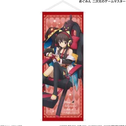 KonoSuba: An Explosion on This Wonderful World! Life-Size Tapestry Megumin: Two-Dimensional Game Master Ver.