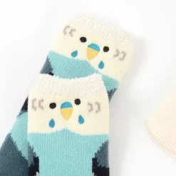 KOTORITACHI Marshmallow Budgie Socks
