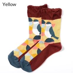 KOTORITACHI Short Crew Java Sparrow Socks