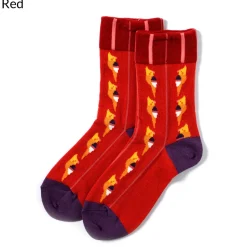 KOTORITACHI Short Crew Stripes & Cockatiel Socks