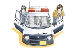 Kousuke Fujishima Signed Limited Edition Framed You're Under Arrest Primagraphie Art Print: Preparations Complete