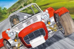 Kousuke Fujishima Signed Limited Edition Framed You're Under Arrest Primagraphie Art Print: Traveler of Seven Worlds