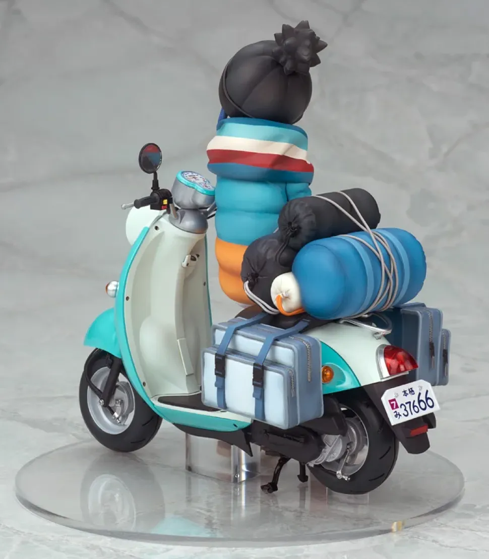 Laid-Back Camp Rin Shima w/ Scooter 1/10 Scale Figure (Re-run)