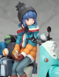 Laid-Back Camp Rin Shima w/ Scooter 1/10 Scale Figure (Re-run)