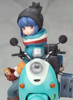 Laid-Back Camp Rin Shima w/ Scooter 1/10 Scale Figure (Re-run)