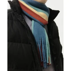 Laid-Back Camp Rin Shima's Striped Scarf