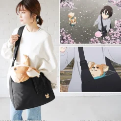 Laid-Back Camp Season 3 Ena Walking with Chikuwa Shoulder Bag