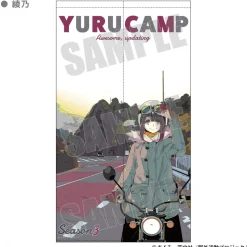 Laid-Back Camp Season 3 Multi Tapestry Noren Ayano