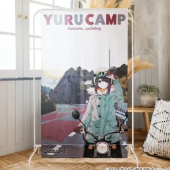 Laid-Back Camp Season 3 Multi Tapestry Noren Ayano
