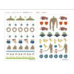 Laputa: Castle in the Sky Schedule Book Stickers