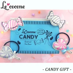 Le cocone Candy Hair Accessories w/ Pouch