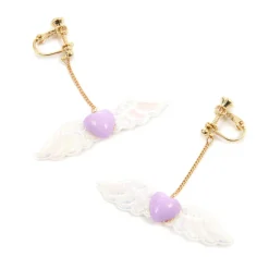 Le cocone Wings x Heart Earrings