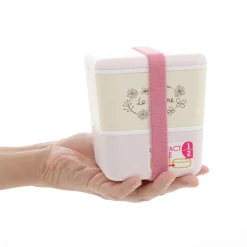 le sucre Lacquerware 2-Tier Square Lunch Box