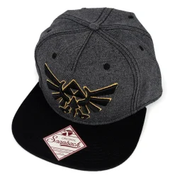 Legend of Zelda Gray & Black Snapback