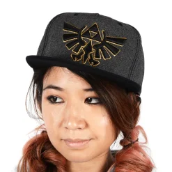 Legend of Zelda Gray & Black Snapback