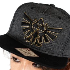 Legend of Zelda Gray & Black Snapback