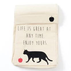 Life With Cat Towel Stocker