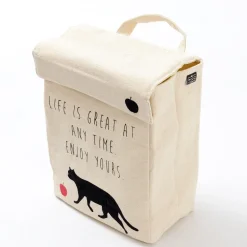 Life With Cat Towel Stocker