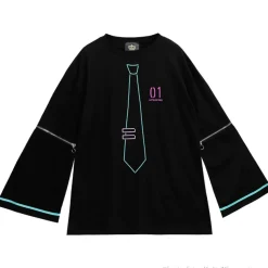 LISTEN FLAVOR 2022 Hatsune Miku Collaboration Hatsune Miku Zip Sleeve Top (Re-run)