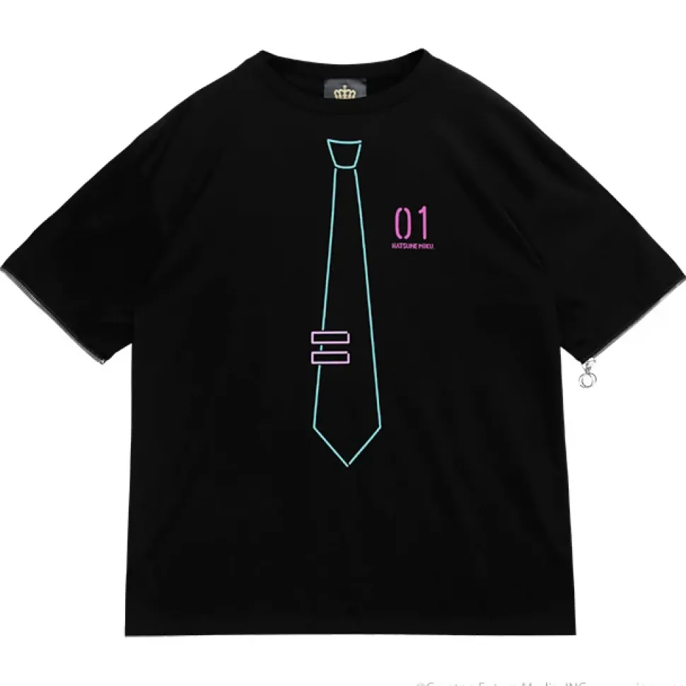 LISTEN FLAVOR 2022 Hatsune Miku Collaboration Hatsune Miku Zip Sleeve Top (Re-run)