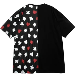 LISTEN FLAVOR Ace of Heart Playing Cards Switching Top