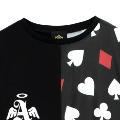 LISTEN FLAVOR Ace of Heart Playing Cards Switching Top