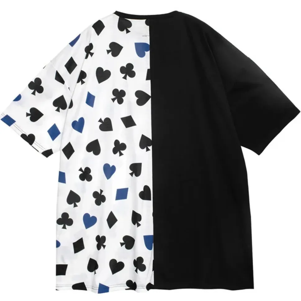 LISTEN FLAVOR Ace of Heart Playing Cards Switching Top