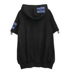 LISTEN FLAVOR Alien Separate Sleeve Belt Hoodie