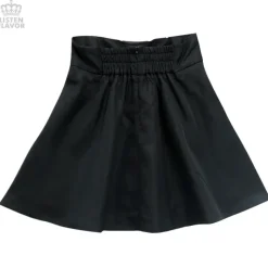 LISTEN FLAVOR Angel Heart Lace-Up Circular Skirt