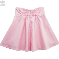 LISTEN FLAVOR Angel Heart Lace-Up Circular Skirt