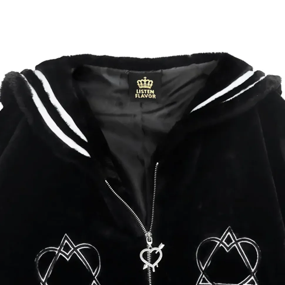 LISTEN FLAVOR Angel Sailor Boa Blouson