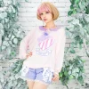 LISTEN FLAVOR Angelic Lace-up Ribbon Shorts