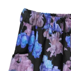 LISTEN FLAVOR Angel's Rose Garden Wide Pants