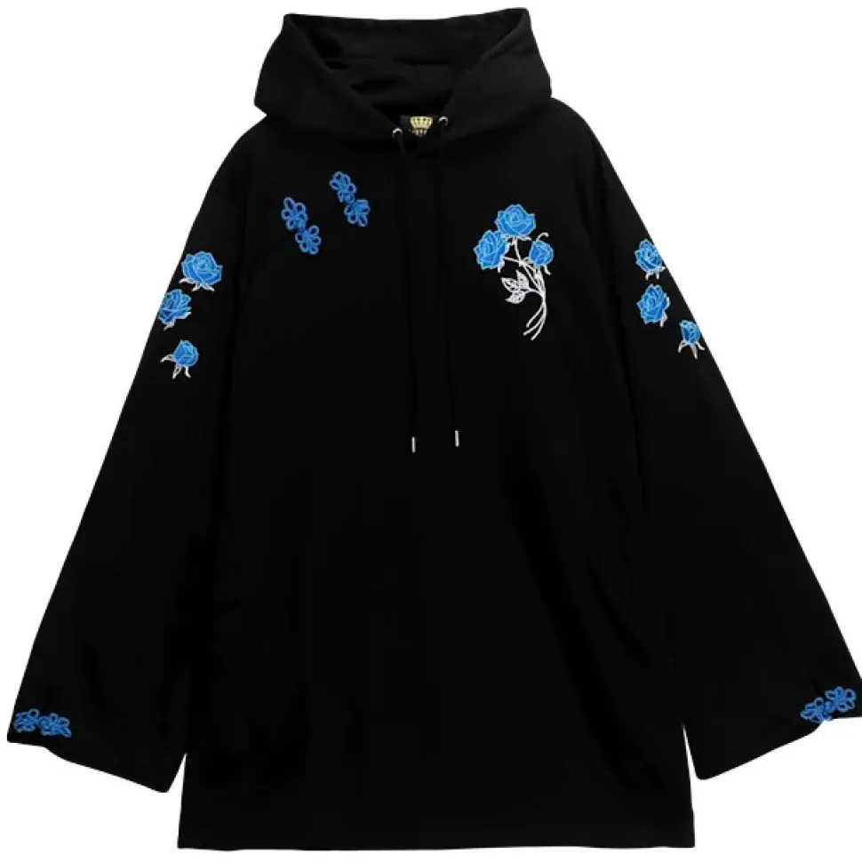 LISTEN FLAVOR Beautiful Roses China Hoodie