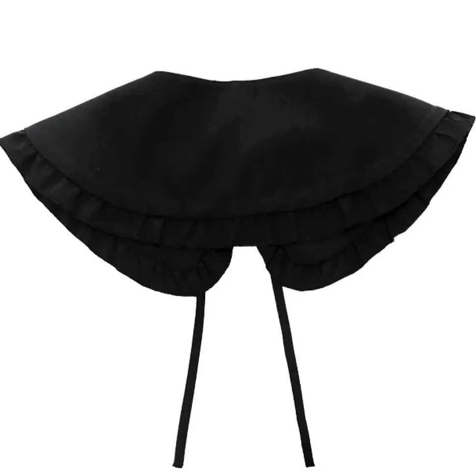 LISTEN FLAVOR Bitter Sweet Ribbon Frill Collar