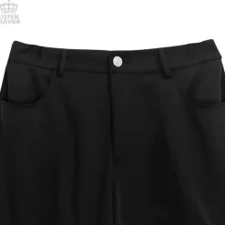 LISTEN FLAVOR Black Zettai Ryoiki Detachable Pants