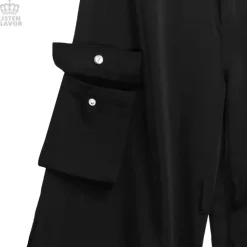 LISTEN FLAVOR Bondage Cargo Pants w/ Chain Suspenders