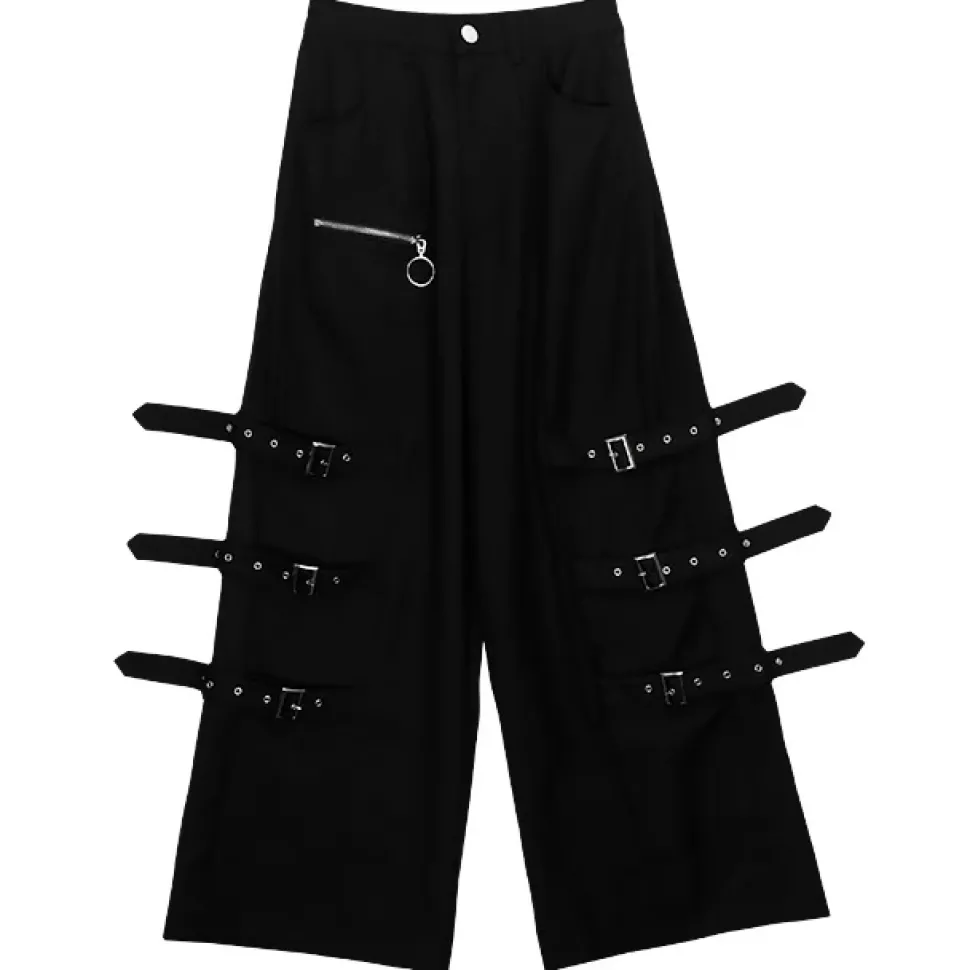 LISTEN FLAVOR Bondage Wide Pants