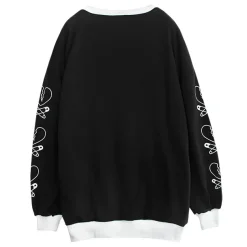 LISTEN FLAVOR Broken Heart Pullover