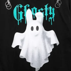LISTEN FLAVOR Bunny Ear Ghost Hoodie