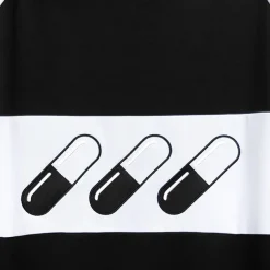 LISTEN FLAVOR Cat Ear Capsule Mesh Jersey Hoodie