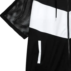LISTEN FLAVOR Cat Ear Capsule Mesh Jersey Hoodie