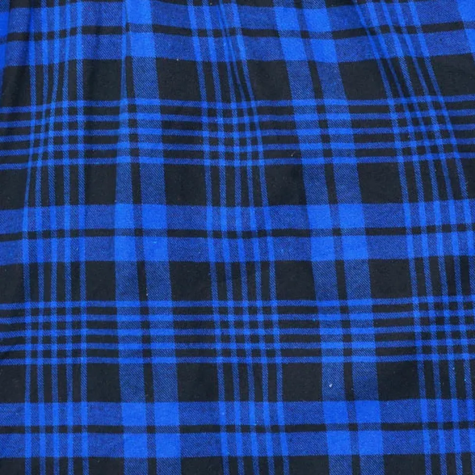 LISTEN FLAVOR Checkered Maxi Skirt